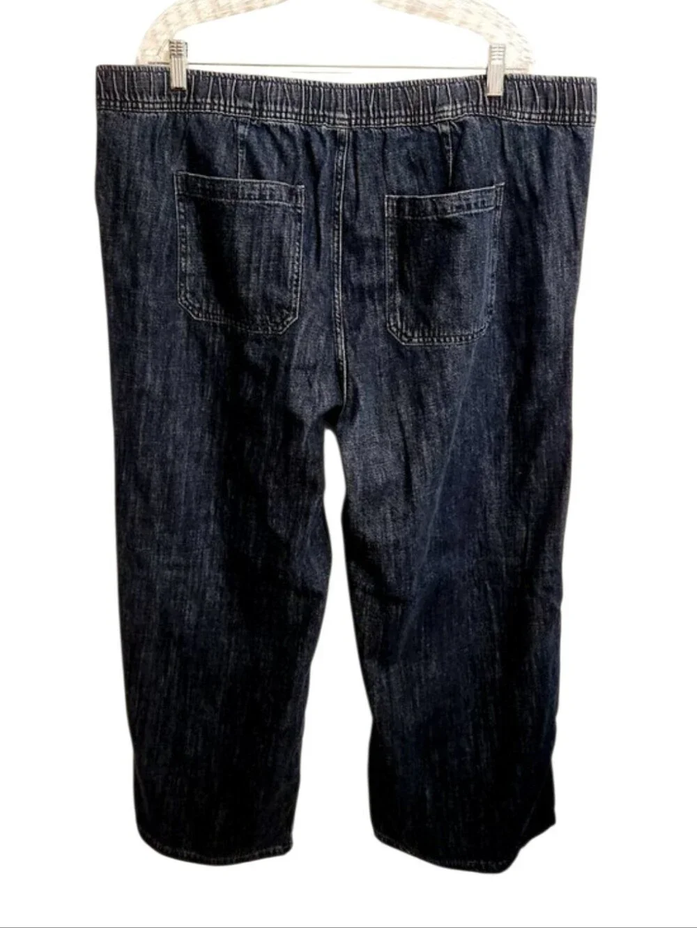 GAP | Women's High Rise Dark Indigo Easy Utility Jeans (Size XXL)